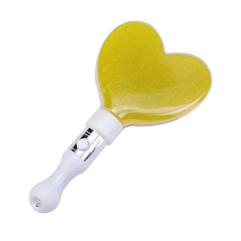 2025 Creative Love Glow Stick LED Flash Stick Peach Heart