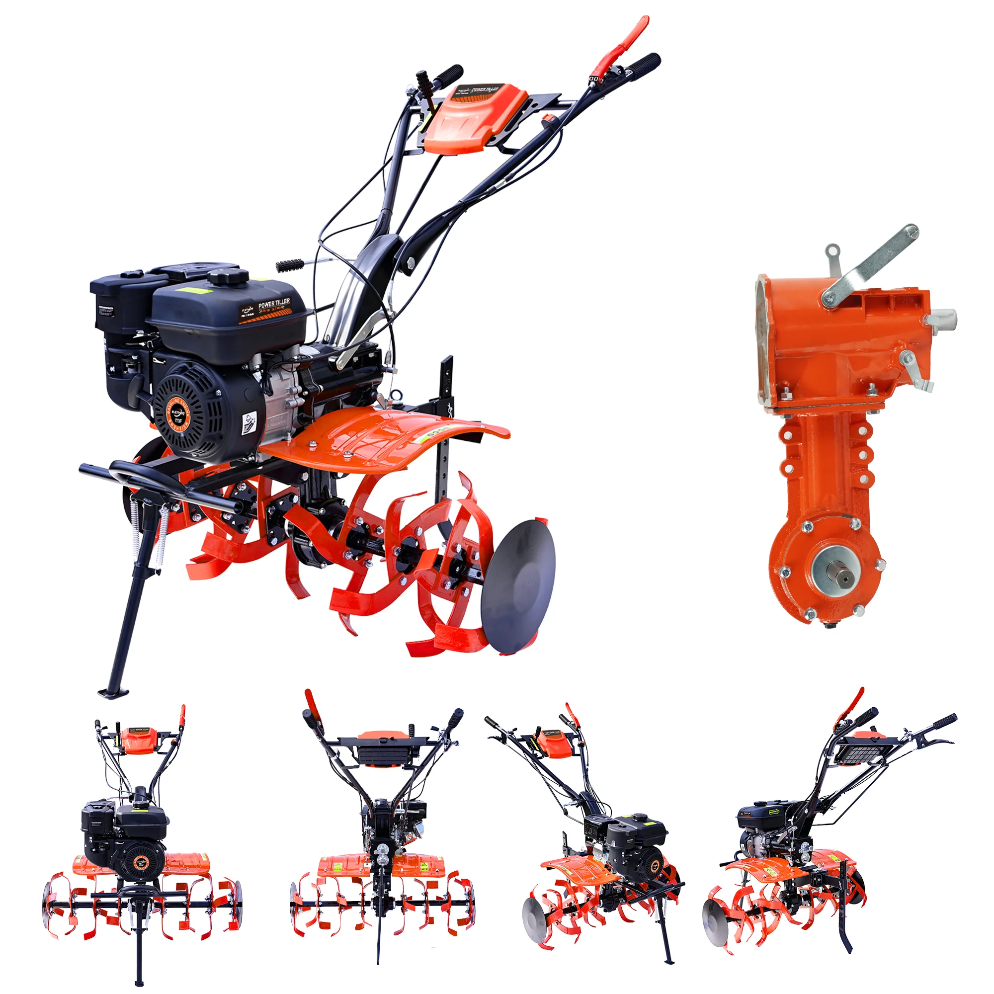 KATHER Benzínový kultivátor Multi Land, rotační brána, dodavatelé, výrobci, motokultivátor, mikrokultivátor, ruční jízdní traktor