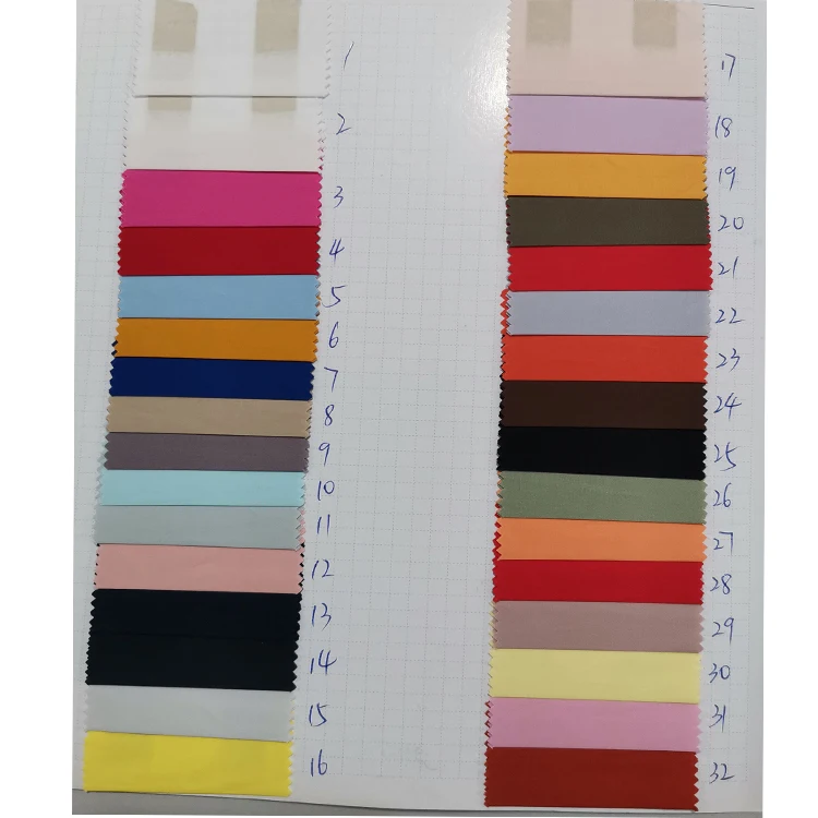 
2021 оптовая продажа мягкой на ощупь 120GSM хлопковая Поплиновая окрашенная ткань в наличии на складе 