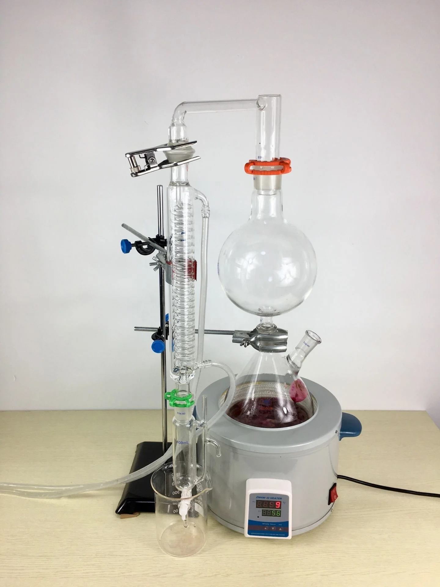 アロマ精油生成器 精油抽出器（ガラスタイプ）】 エッセンシャルオイル抽出器