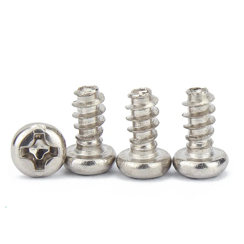 Custom Stainless Steel Zine Plated Cross Recessed Metric Pt Thread Forming Round Countersunk