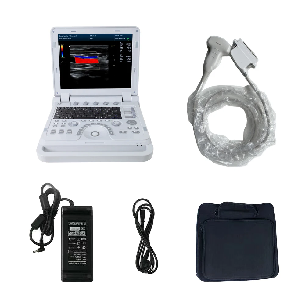 CONTEC CMS1700B Doppler Ultrasonic Phased Array Flaw Detector Heart Doppler Wifi Ultrasound Probe