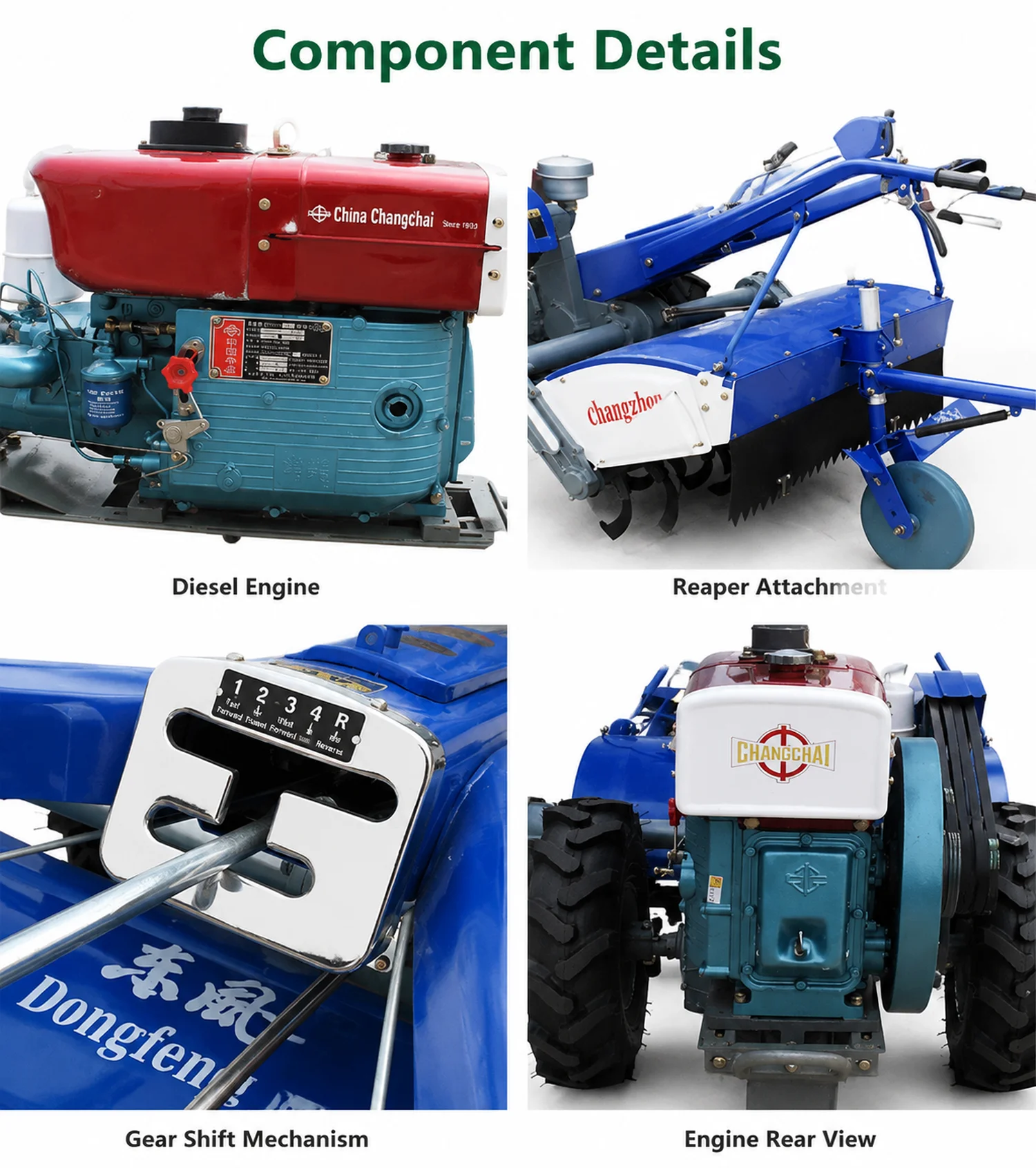 8HP Walking Tractor