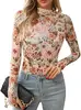 Beige floreale