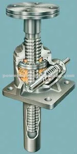 SWL Series Trapezoid Screw Worm Gear Screw Jack