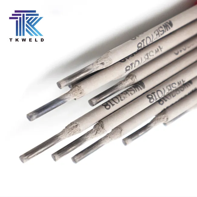 TKweld OEM Stable Arc Free Sample AWS E7018 Welding Rods Carbon Steel Mild Steel Welding Electrodes