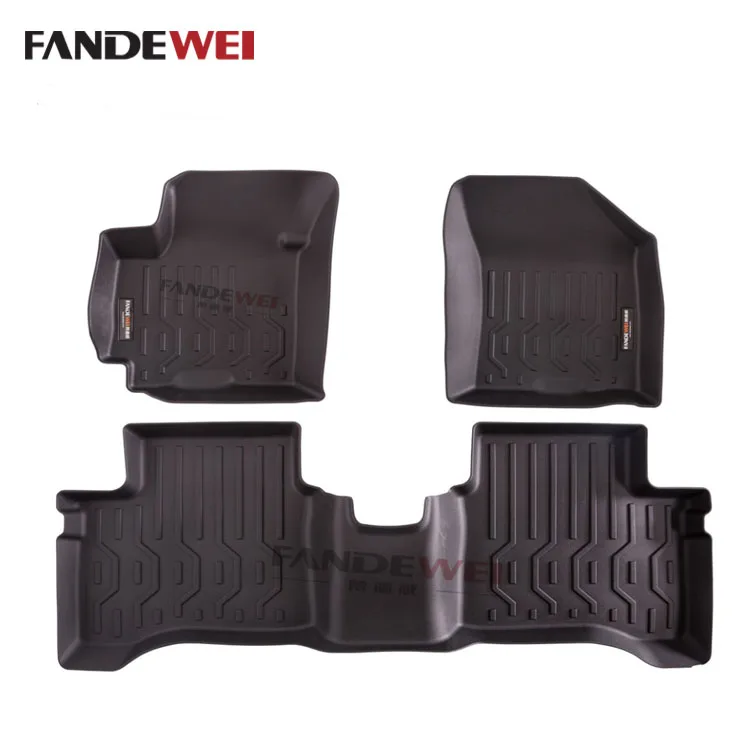 Toyota Hilux Revo (4 Doors) 2015+ Tpv Rubber Car Floor Mat Anti Slip