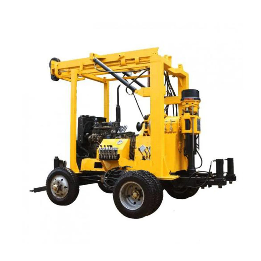 
 2021 Low price 200 meters trailer mounted cheap Borehole Drilling Machine /water well drilling rig