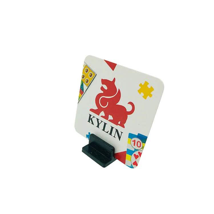 Plastic Transparent Paper Board Card Game Holder Stander Clips for Board Game Components