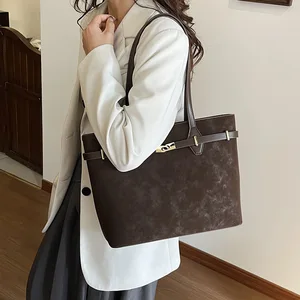 2026 Trendy Designer Large-capacity Ladies' Tote Bag Suede Luxury Bag for Ladies  Designer Ladies' Single-shoulder Bag