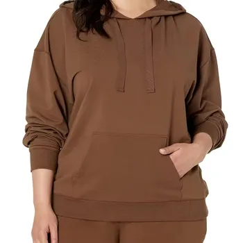 Women Ladies Crop Tops 2024 custom hoodie set women zip up comfy fleece pullover women hoodies