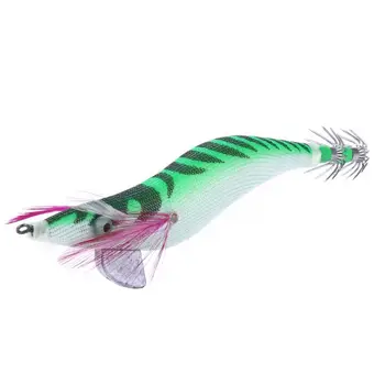 Fishing Lure Metal Lead Squid Jigging Hook 13.5Cm 19.8G Baits Jigging Wooden Shrimp – Metal Jig – view 4