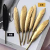 Coltello piccolo dritto spray oro