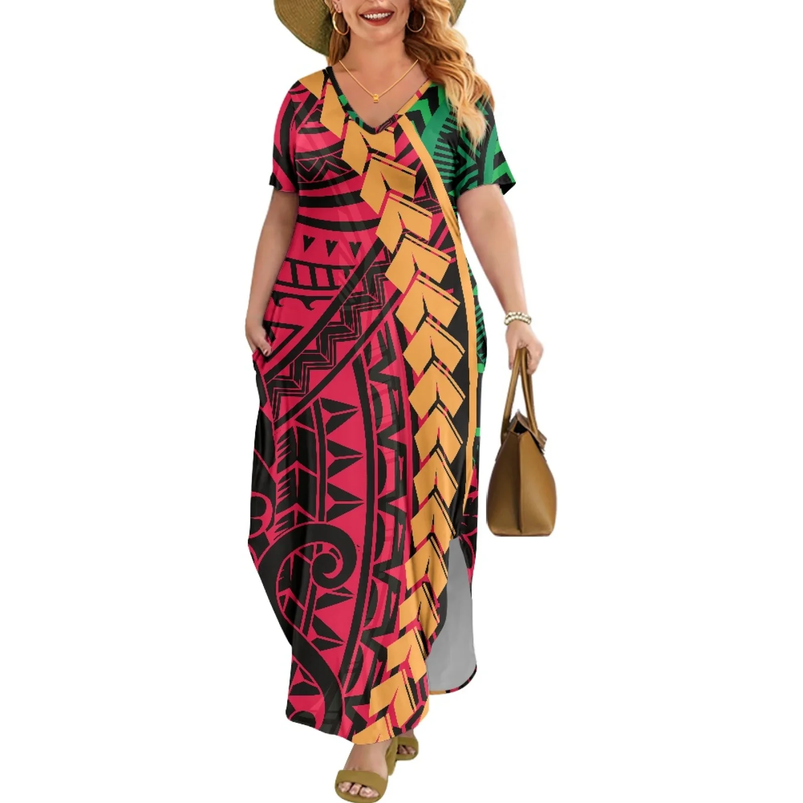flowy casual maxi dress PRETTYGARDEN Womens Casual Long Summer Dresses Sleeveless Strappy Loos