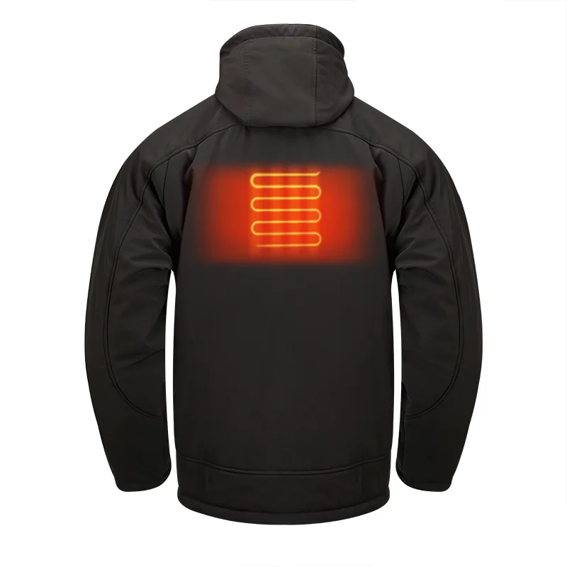 Custom Logo Self Heating Down Jacket Heated Coat for Men Women Vest With USB Heated Tactical Jacket