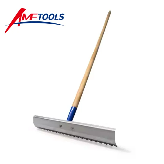 AMF Aluminum Concrete Rakes - Durable and Efficient Tools