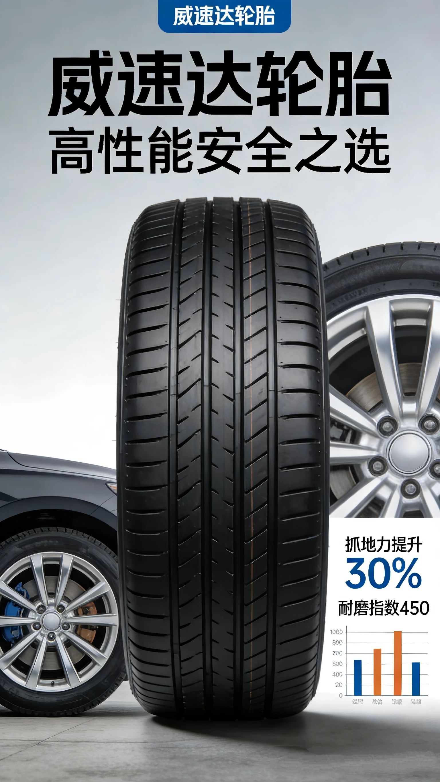 VINMAX New 235/40ZR18 95W ACTIVE V02 Radial Non-Runflat Passenger