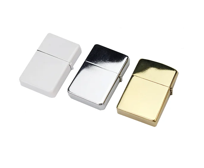 Custom Logo Sublimation Blank Metal Lighter Printing Coated Blank