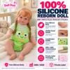 Green Stripe Frog Overalls