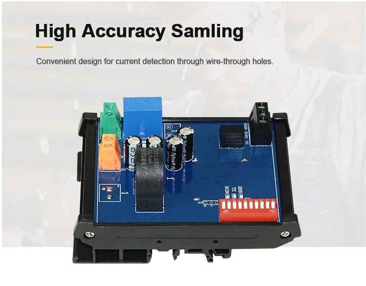 product huaqingjun 1 channel rs485 current voltage detect module high precision transformer 485 communication acquisition module641-5
