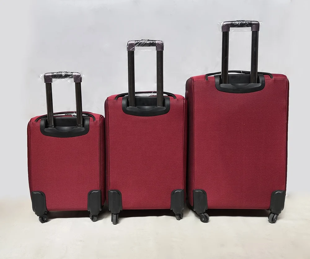 Source China factory carry on soft case luggage trolley suitcase