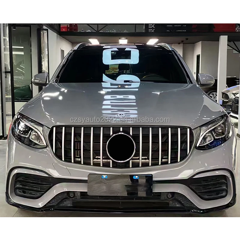 Glc63 Amg Body Kit Contain Front Face And Rear Bumper For Mercedes Benz ...