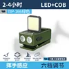 TIP-166 โคมไฟหนีบขนาดเล็กสีเขียว [แบตเตอรี่ 400mAh ในตัว]