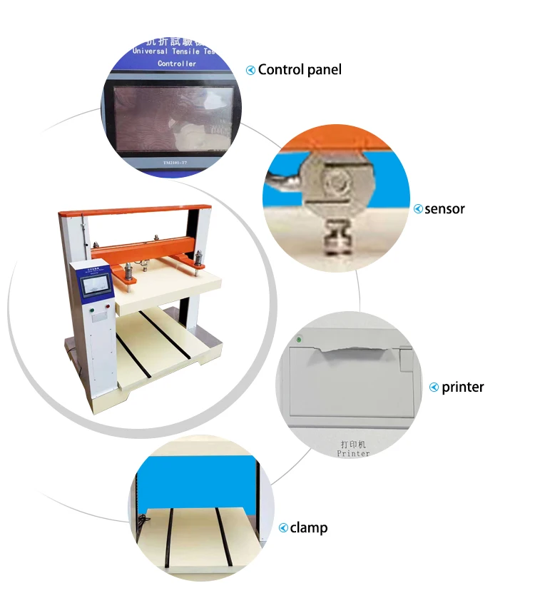 Wholesale Paper Package Compression Strength Test Machine Lab Test Equipment Carton Compression Tester