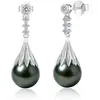 10-11mm Pearls-Foliate Drop