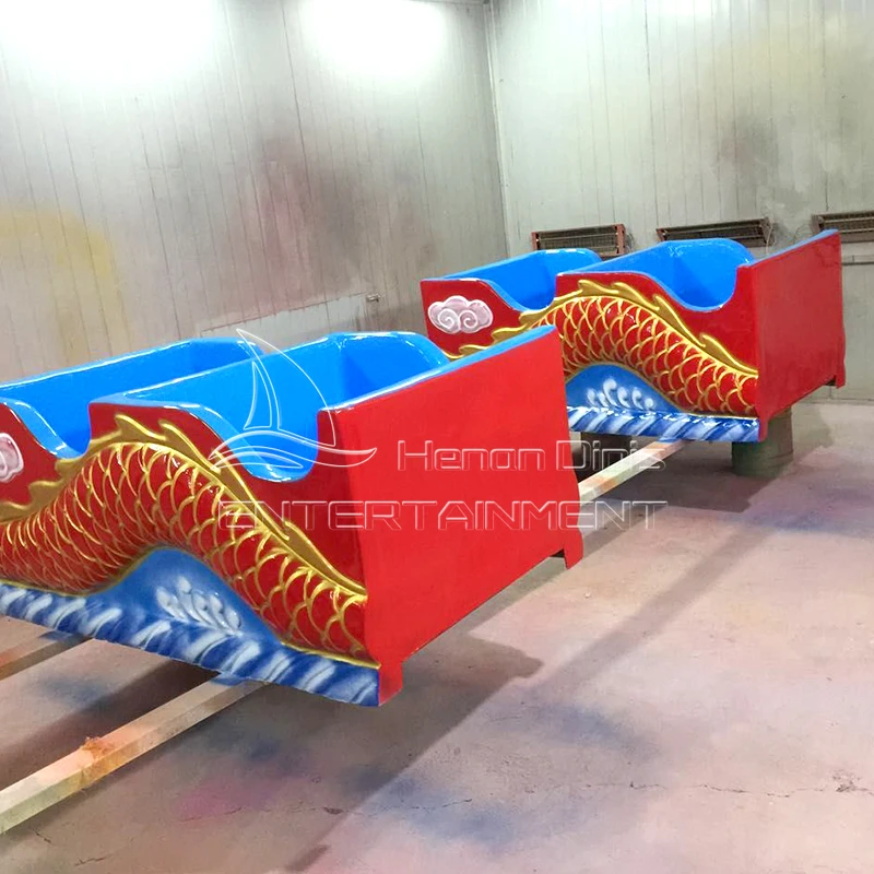 Lower Price Fairground Amusement Park Equipment Roller coaster Rides Dragon Roller coaster for Sale