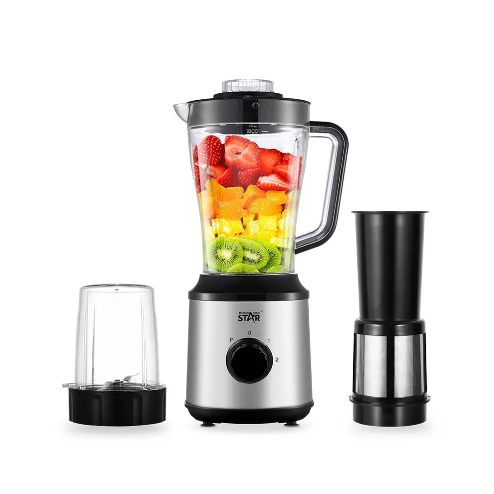 WINNING STAR 110V 1.8L Portable Fruits Grinder Juicer Blender