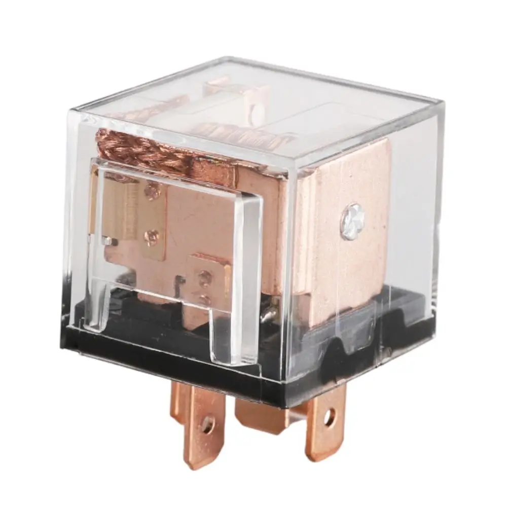 Foocle 4 PIN 12V AUTOMOTIVE TRANSPARENT RELAY for CAR