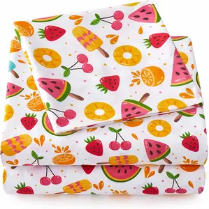 Kids Bed Sheet Collection - Kids Bedding Sets for Girls Boys Toddlers with Fitted, Flat, and Pillowcases