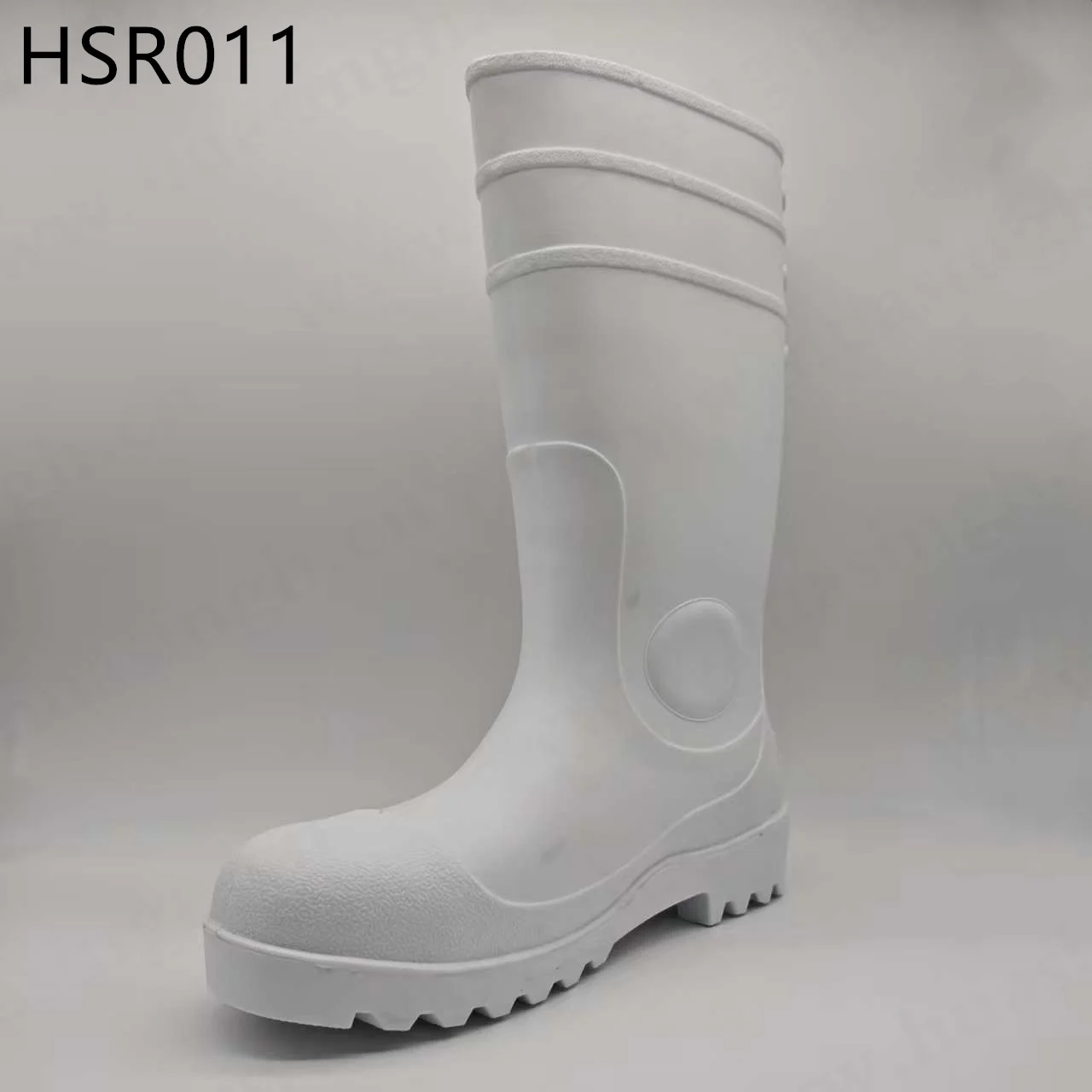 HY, Stivali da pioggia per protezione dei piedi nel trattamento delle acque reflue, realizzati con tecnologia di costruzione senza cuciture, adatti all'agricoltura e allo stile high-rise, in vendita, modello HSR011