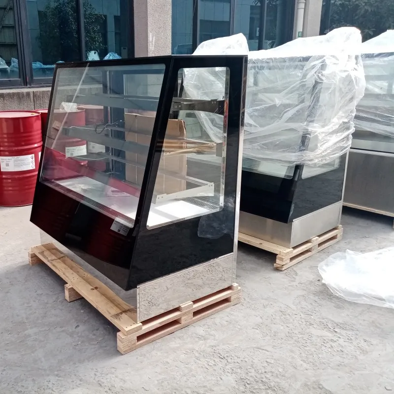 Refrigerated Display Cases For Bakery Bread Display Cake