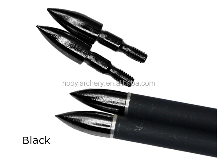 Archery Arrow Field Points Screw Arrow Heads Practice Bullet Tips 100Grain
