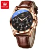 5 cassa in oro rosa con quadrante nero
