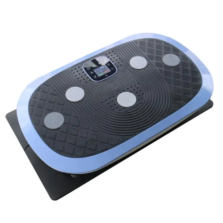 Vibrate Plate Exercise Machine Crazy Fit Massage Vibration Platform Machines Fitness Body Massager With Remote Control