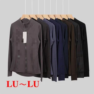 Wholesale Jacket Fitness Lulu Gym Enthusiasts Comfortable Fit Premium Quality High Performance Durable Material Yoga Clothes