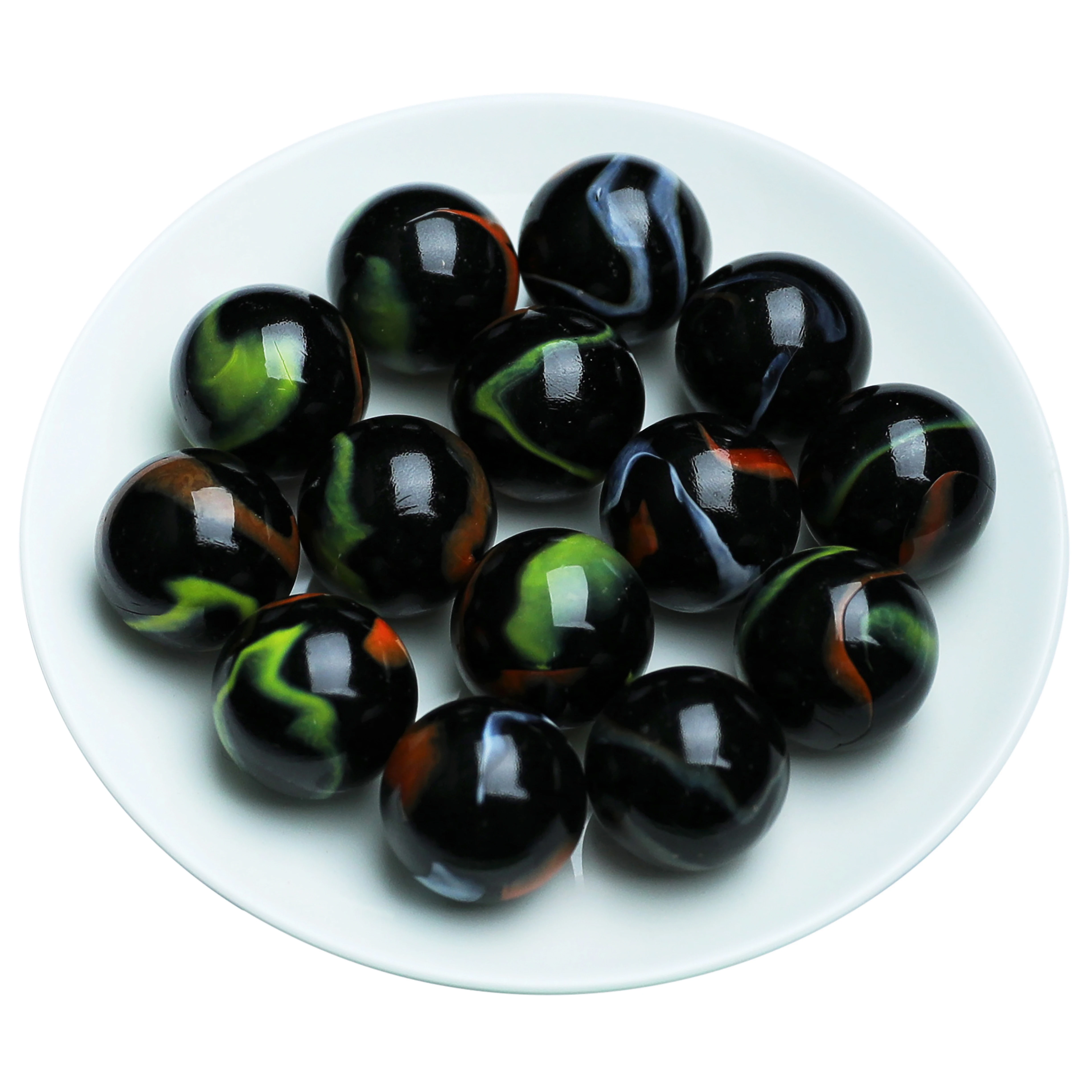 16 мм 25 35 детские цветные стеклянные шарики