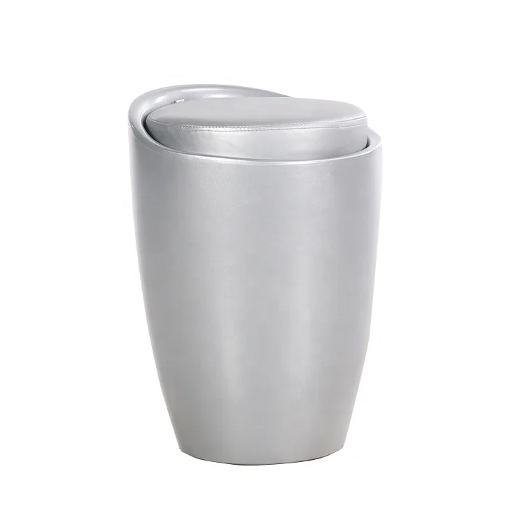 Colorful ABS Plastic Storage Baskets Multi-Use Laundry Bin Stools for Bathroom Hotel School Apartment Villa