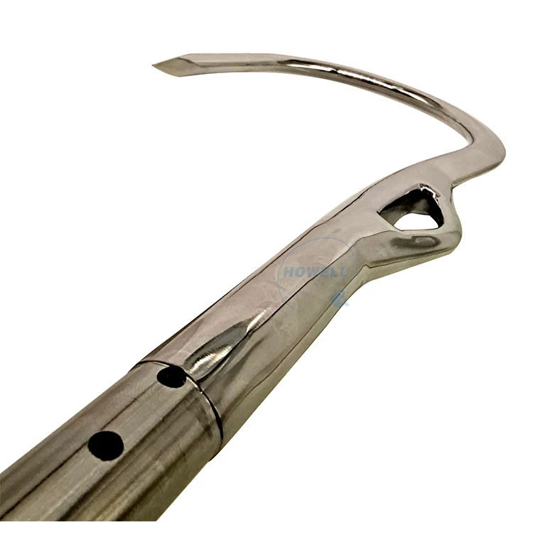 New Tuna Boat Trolling Fiberglass Blank Stainless Steel Spear Hook