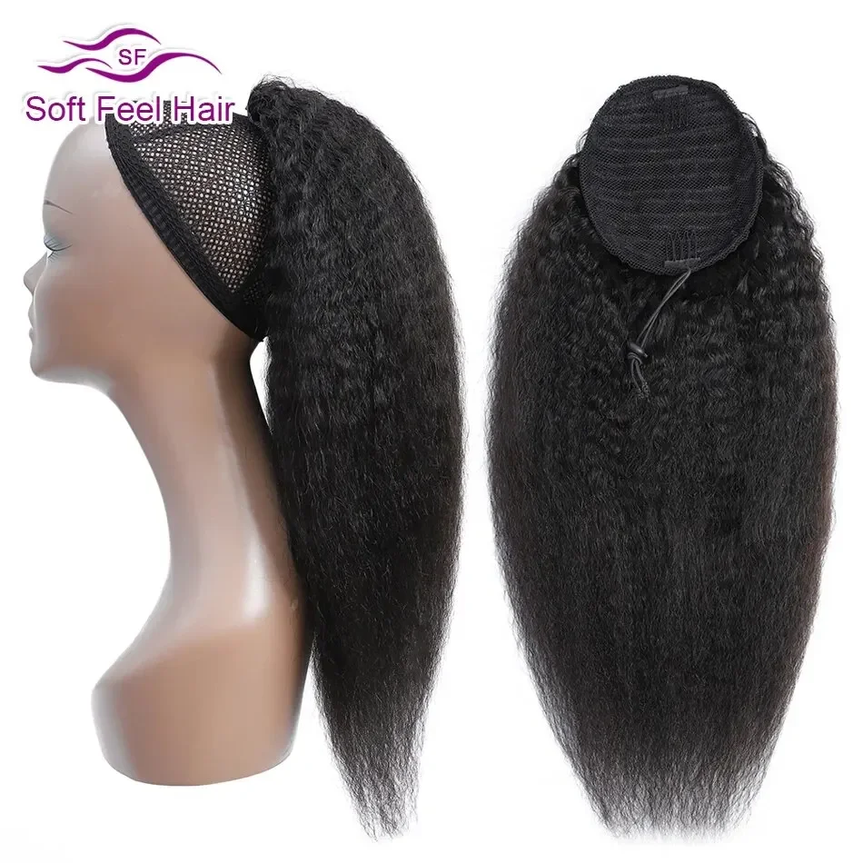 Extension per capelli umani brasiliani con coulisse e lisci e crespi_voghion.com