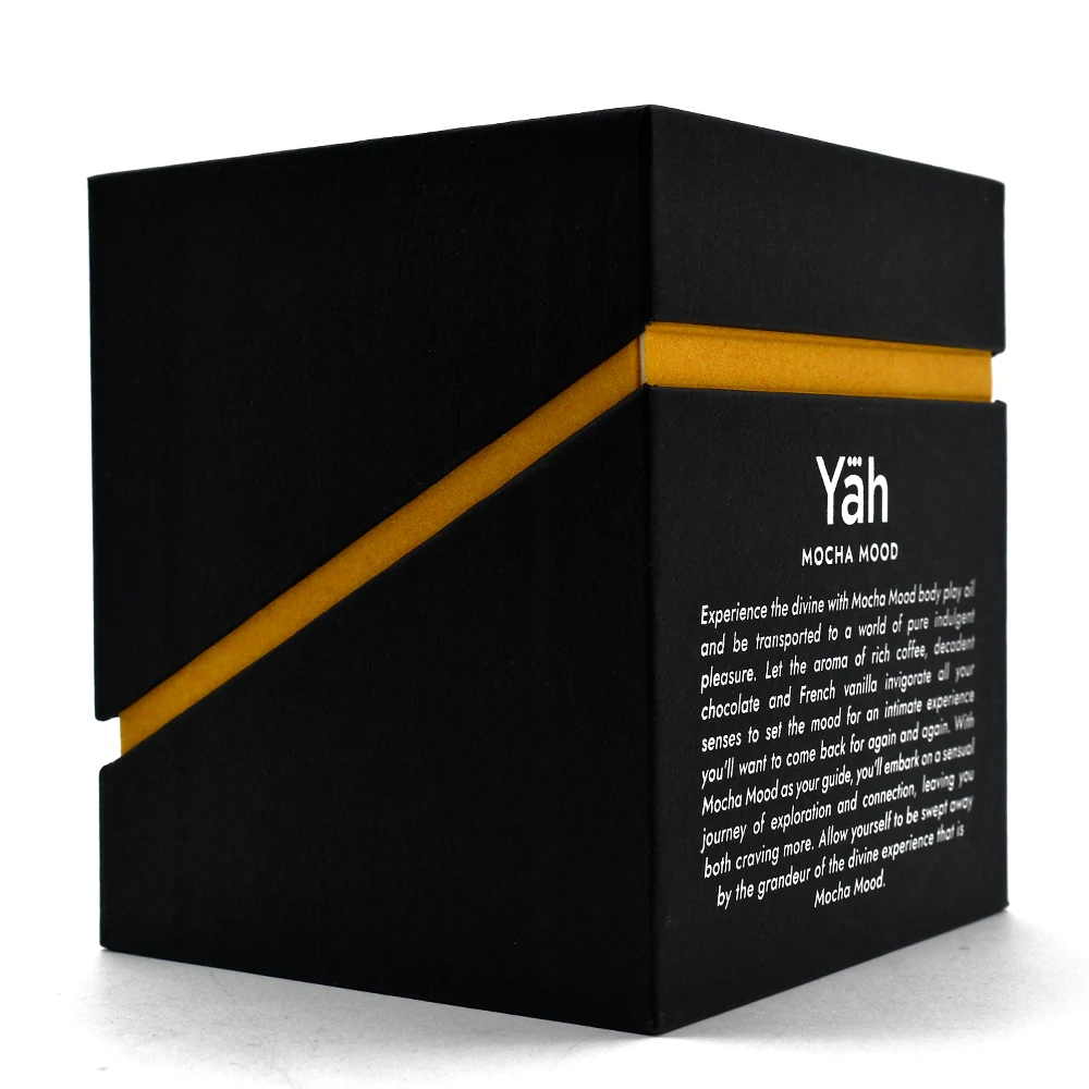 ISO9001 Custom Box Design Printing Rigid Cardboard Package Box Luxury Silver Foil Stamping Logo Candle Packaging Gift Box factory