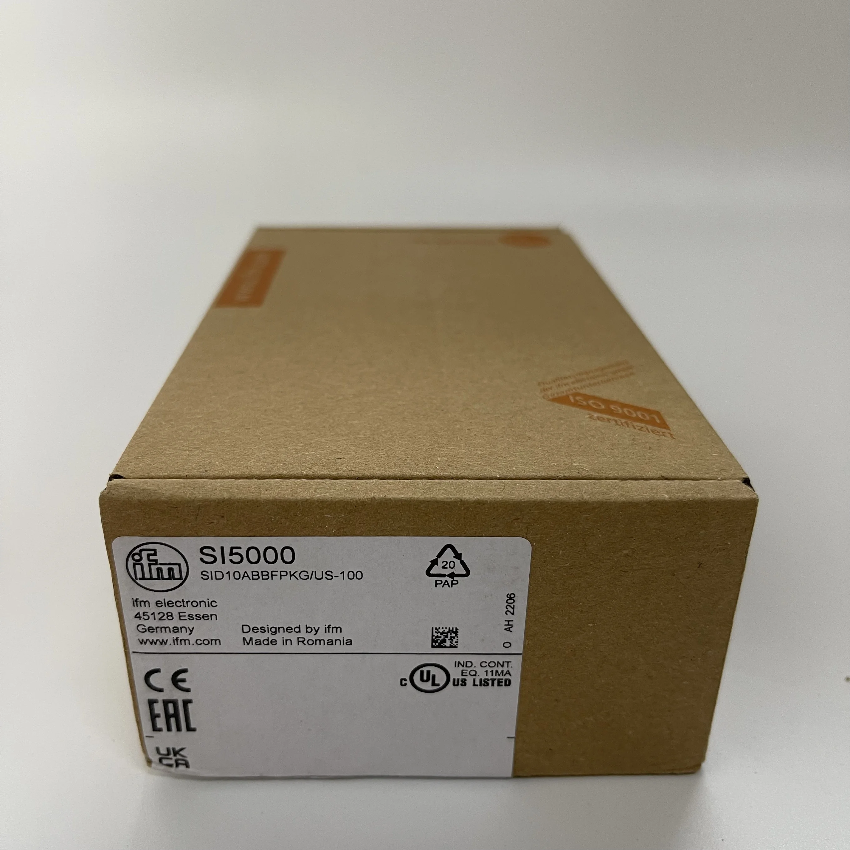 ifm Sensor SI5000 SID10ABBFPKG/US-100 