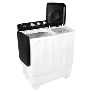 Abundunt Double Tub Configuration  Pulsator Customized Control Panel Twin Tub Electric Washing Machines