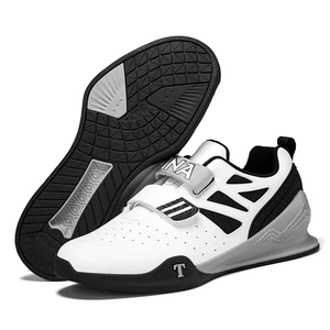 Latest Black Color Weightlifting Wider Toe Deadlift Shoes China Weightlifting Shoes OEM Squat Shoes