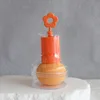 Orange-transparent case