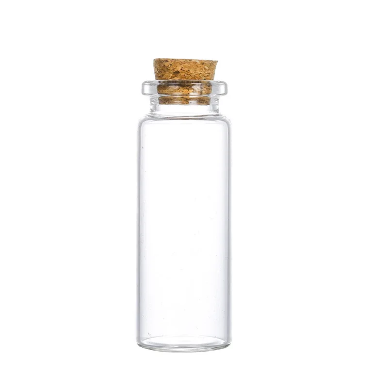 Cork Stopper DIY Jewelry Small Empty Glass Bottle Transparent Drift Bottle Mini 30ml 7ml 10ml 5ml 8ml 15ml Wholesale