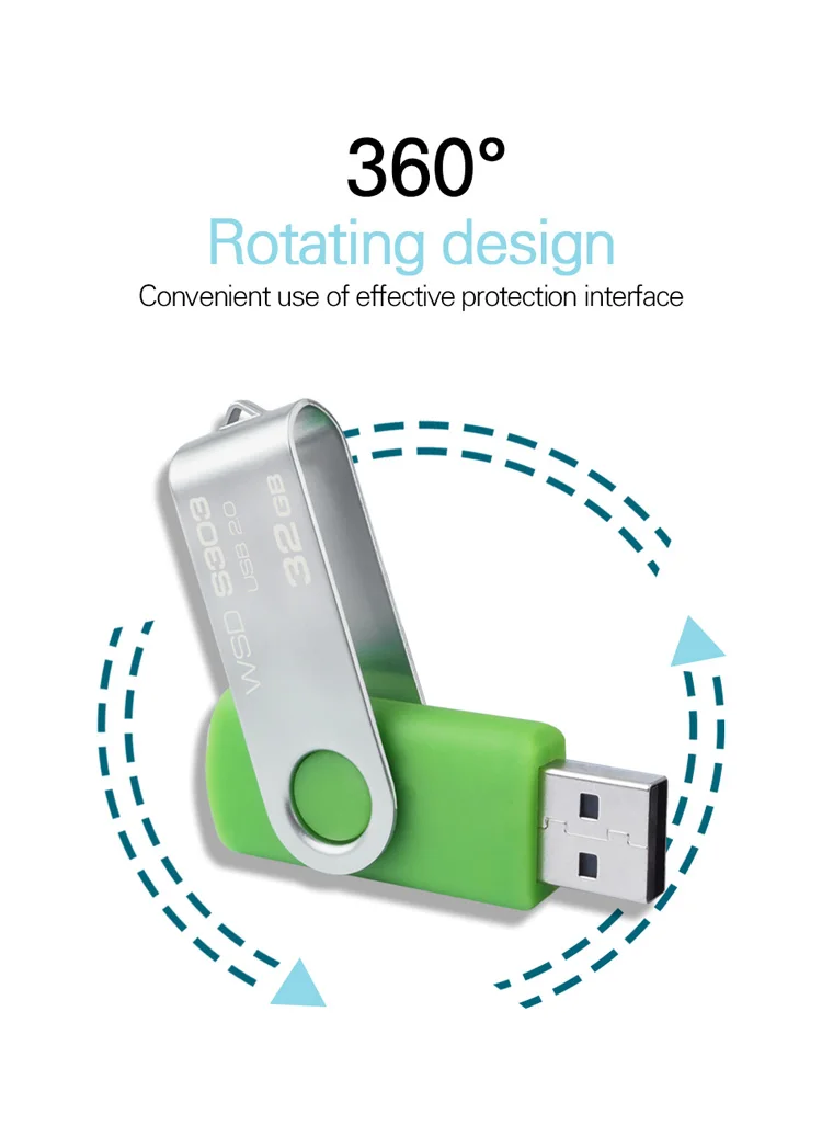 OTG Type C Usb Flash Drive 16GB Metal Usb Stick 32GB 64GB 128GB Pendrive Usb 2.0 Pen Drive U Disk - ANKUX.COM